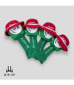 Bộ bao phủ gậy golf Malbon 1 set Màu Xanh lá