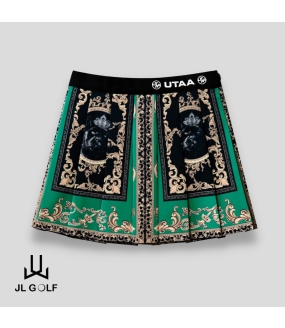 Chân váy UTAA Neon Baroque xanh lục