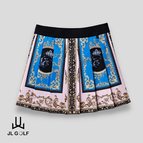 Chân váy UTAA Neon Baroque hồng nhạt