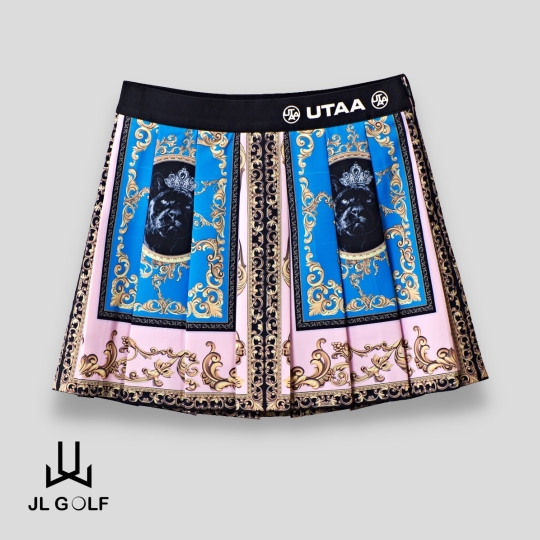 Chân váy UTAA Neon Baroque hồng nhạt