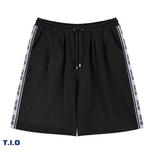 hype track shorts - black