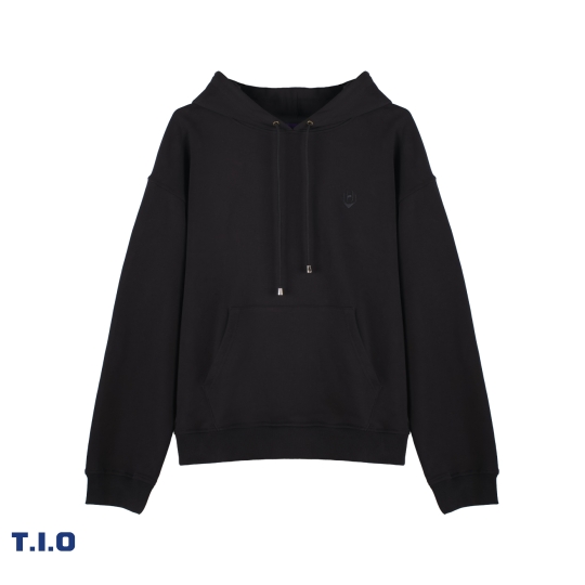 daisy hoodie - black