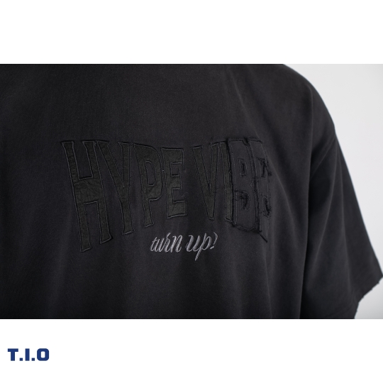 hype turn up - black